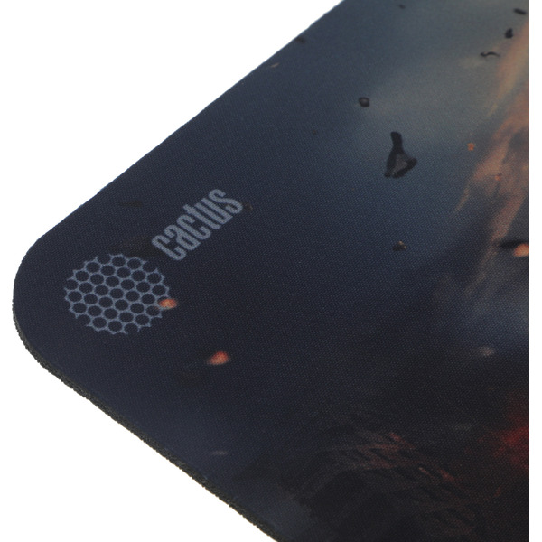 Коврик для мыши CACTUS Burning tank CS-MPC-D04M