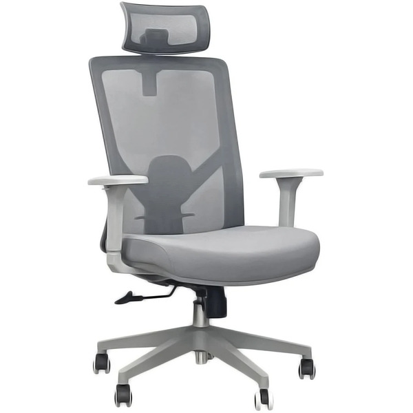 Кресло офисное SITUP FIONA A GREY PL (сетка Grey / Grey)