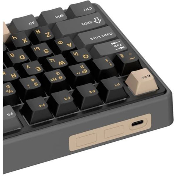 Клавиатура Royal Kludge RK R98 Pro Phantom (Cream Switch)