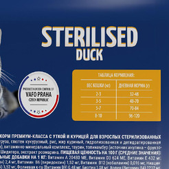 Сухой корм для кошек Брит Premium Cat Sterilized Duck & Chicken 5049820 (2кг)