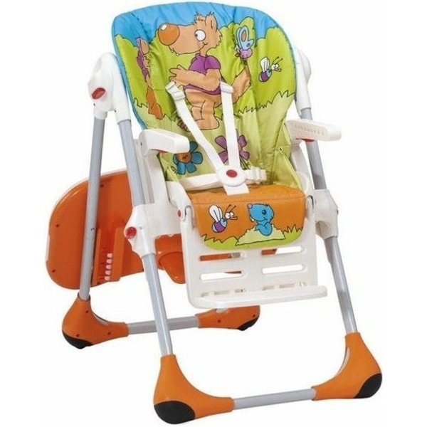 Стульчик для кормления Chicco NEW POLLY 2 в 1 WOOD FRIENDS
