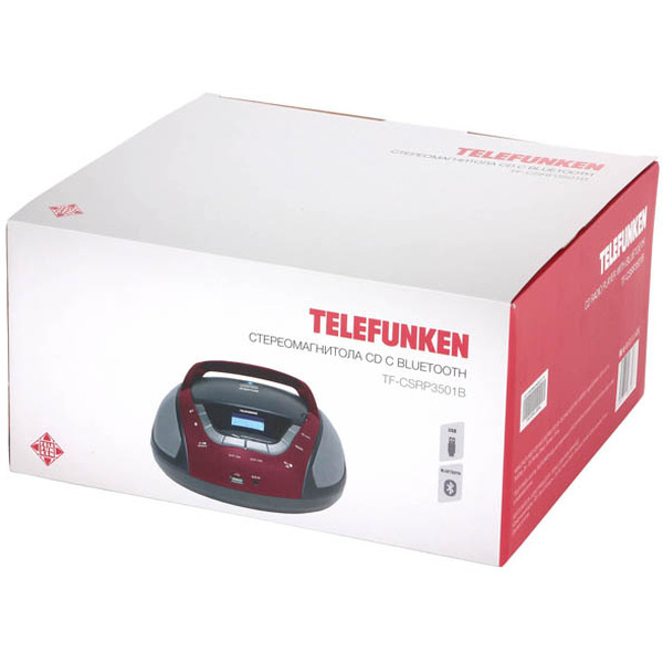 Магнитола TELEFUNKEN TF-CSRP3501B
