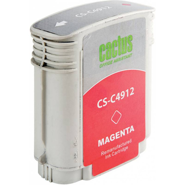 Картридж струйный Cactus CS-C4912 №82 (пурпурный)