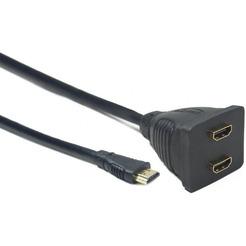 Разветвитель HDMI CABLEXPERT DSP-2PH4-002, HD19F/2x19F