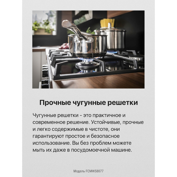 Кухонная плита Hansa FCMW58077
