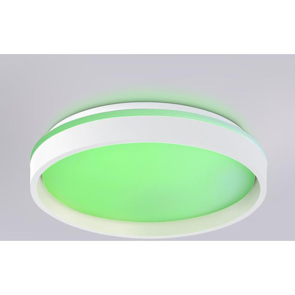 Потолочный светодиодный светильник Ambrella Orbital FZ601 WH/GD (белый/золото)