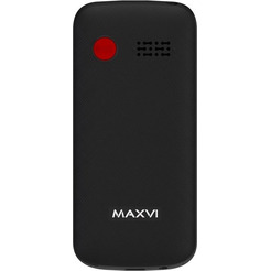 Кнопочный телефон Maxvi B100i (черный)
