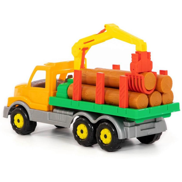 Автомобиль с краном Полесье Сталкер автомобиль-лесовоз 44297