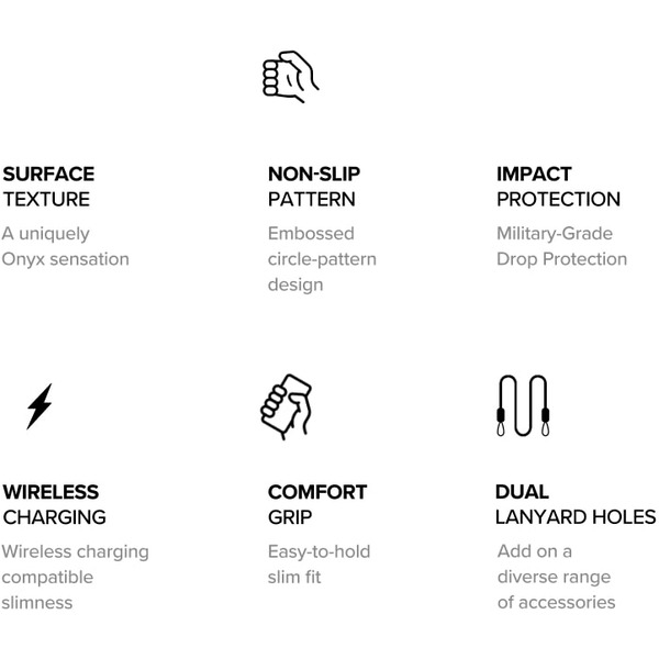 Чехол Ringke ONYX для Samsung Galaxy S24 BLACK