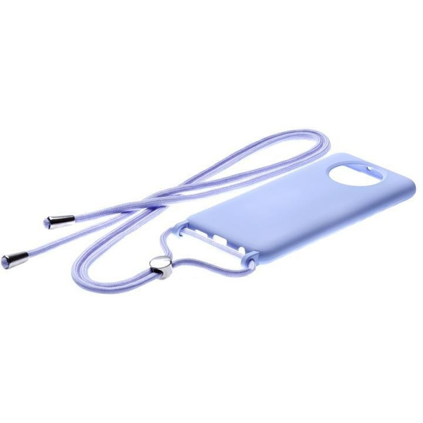 Бампер Bingo Lanyard для Poco X3/Poco X3 Pro (фиолетовый)
