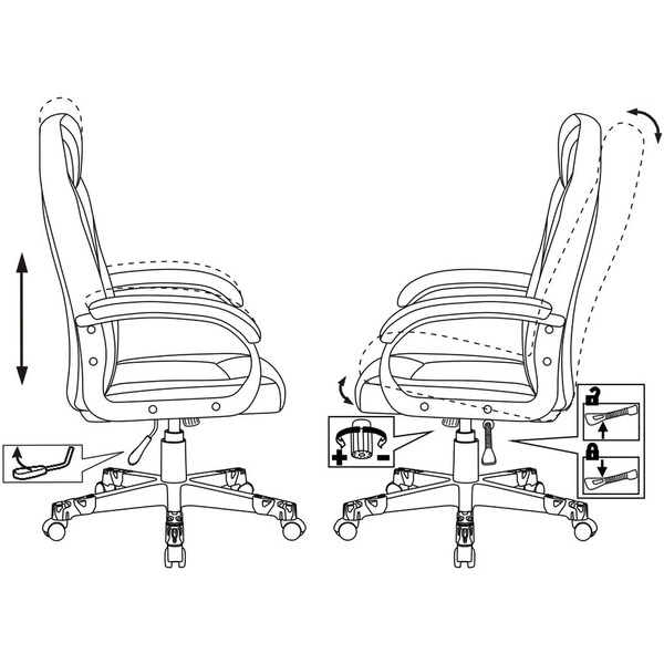 Кресло Zombie Game 17 (черный)