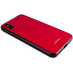 Накладка CASE Glassy Xiaomi Redmi 9A (красный)