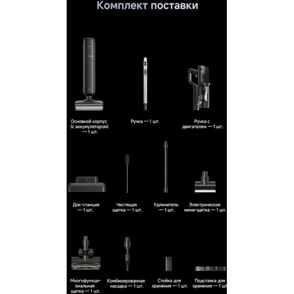 Пылесос Dreame G12 Dual Wet and Dry Vacuum HHV24A