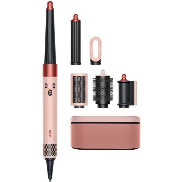 Фен-стайлер Dyson Airwrap Complete Long HS08 (розовый канзан) + переходник