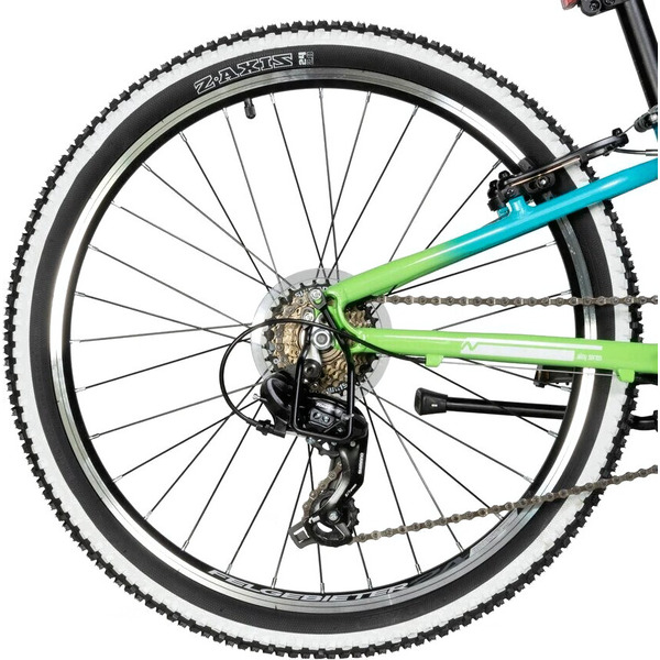 Велосипед Novatrack Katrina 7.V 24 р.10 2025 24AHV.KATRINA.10GBL5 (салатовый/голубой)