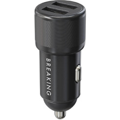 Автомобильное зарядное устройство Breaking  А01 (23174) черный