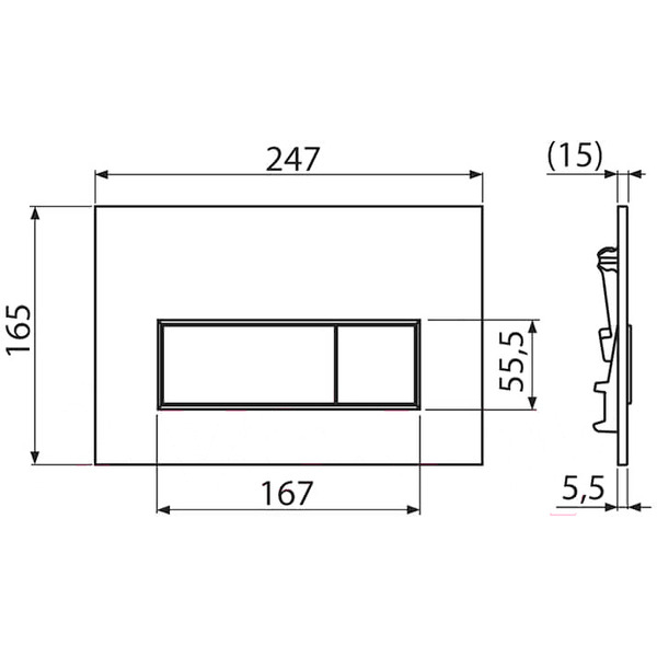 Инсталляция для унитаза Alcaplast AM101/1120-4:1 RU M571-0001