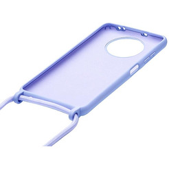 Бампер Bingo Lanyard для Poco X3/Poco X3 Pro (фиолетовый)