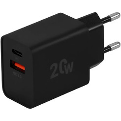 Сетевое зарядное устройство Digma DGW2D (черный)