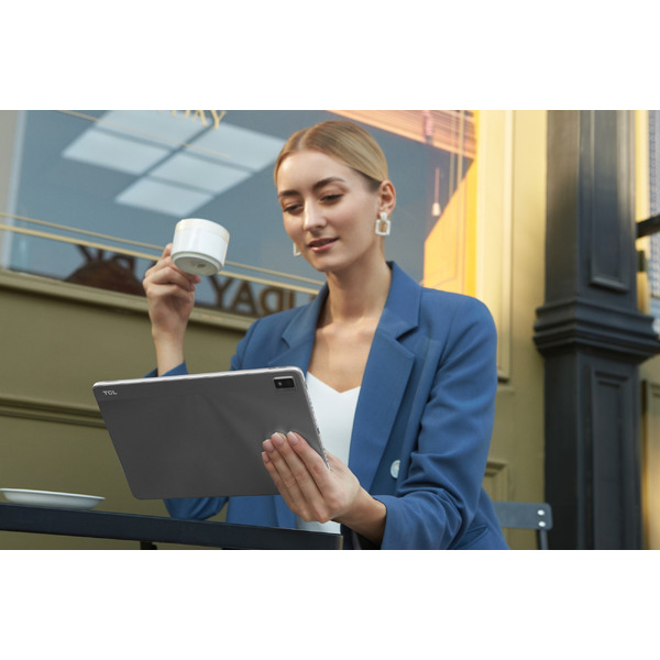 Планшет TCL 10 TabMax 9296Q WiFi 6GB/256GB (космический серый) + чехол и пленка