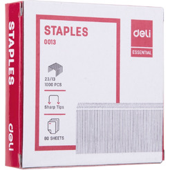 Скобы для степлера №23/13 ESSENTIAL DELI 0013