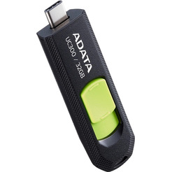 Флеш Диск A-Data 32GB UC300 ACHO-UC300-32G-RBK/GN USB3.2 черный/зеленый