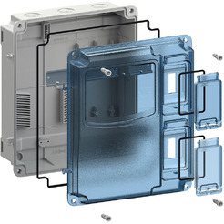 Корпус пластиковый IEK KREPTA 5 ЩУРн-П 3/6 IP66 PC MSP3-N-06-55