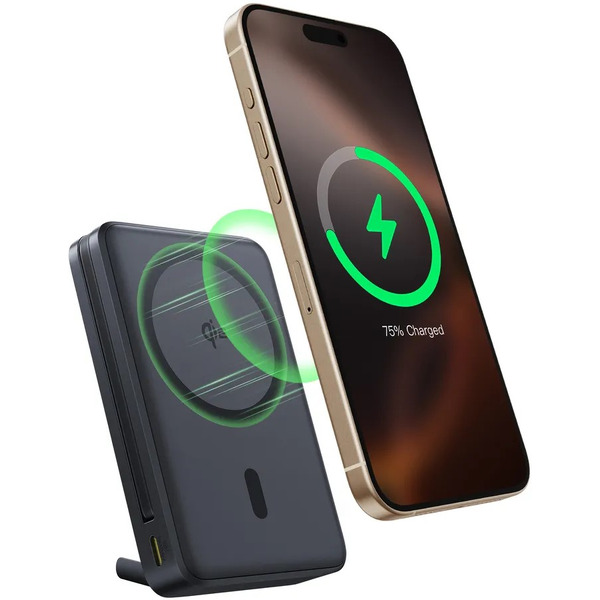 Внешний аккумулятор Baseus Nomos Qi2 Magnetic Power Bank 10000mAh P10078800123-00 (черный)