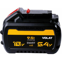 Аккумуляторная батарея VOLAT для DeWalt 18.0V/54.0V 9.0Ah (Li-ion) DEW-DCB606