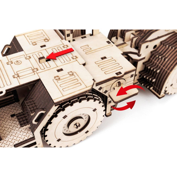 Механическая сборная модель EWA Погрузочная машина МоАЗ 4075