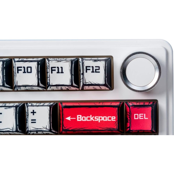 Клавиатура AULA F75 Comic Keycap Light Green Switches