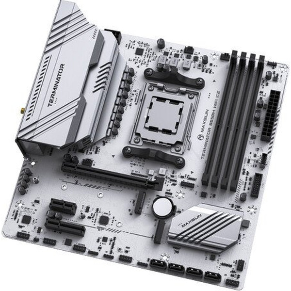Материнская плата Maxsun MS-Terminator B650M WIFI Ice