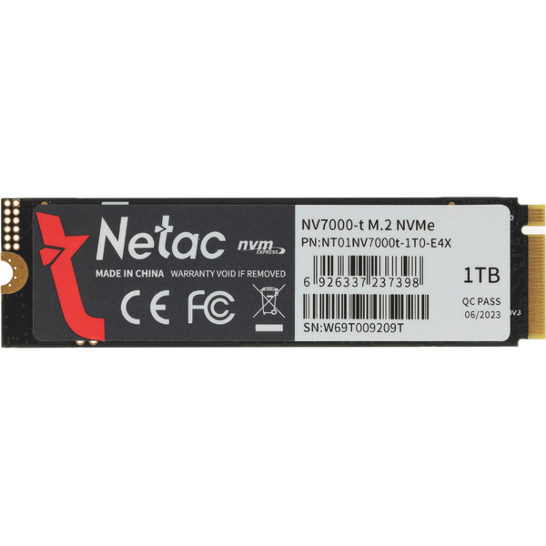 SSD Netac NV7000-t 1TB NT01NV7000T-1T0-E4X