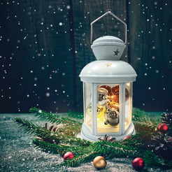 Декоративный фонарь с шариками NEON-NIGHT 513-062