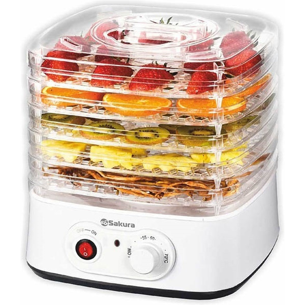 Сушилка для овощей и фруктов Sakura SA-7808