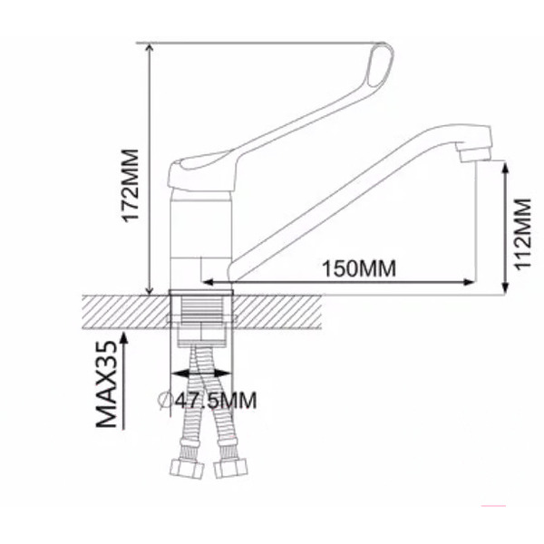 Смеситель Ekko E45054