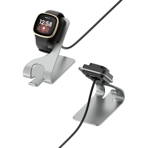 Док-станция Bingo для Google Pixel Watch 2/3/FITBIT Ace LTE/Versa 3/4/Sense 1/2 (серый)