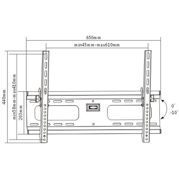 Кронштейн Brateck PLB-43S