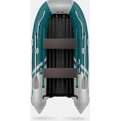 Лодка Gladiator E420S (морской зеленый-белый)