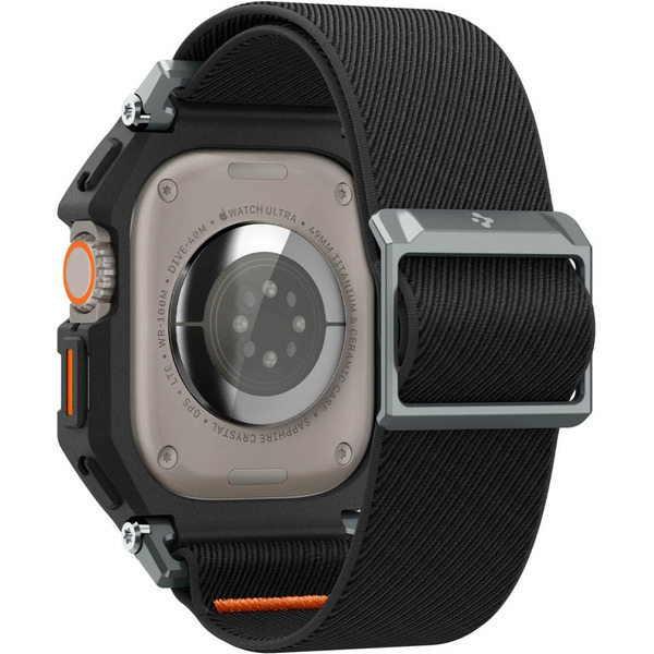 Ремешок с чехлом SPIGEN LITE FIT PRO для APPLE WATCH MATTE BLACK ACS07104