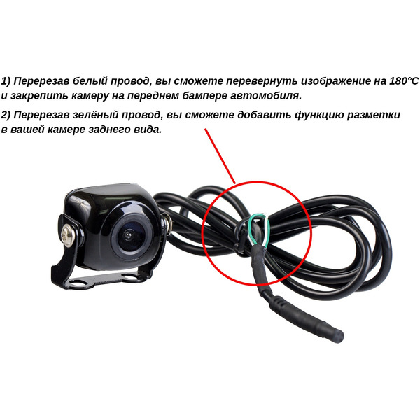 Камера заднего вида Interpower IP-860FR