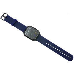 Ремешок Bingo Silicone для Amazfit Bip/GTS/GTR 42mm/Ширина 20мм Темно-синий