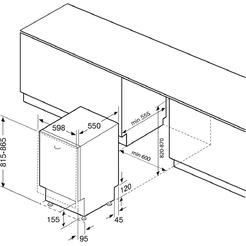 Встраиваемая посудомоечная машина KRONA WESPA 60 BI V2