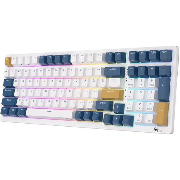 Клавиатура Royal Kludge RK98 (Klein blue, RK Red)