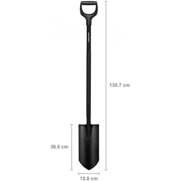 Лопата штыковая FISKARS Ergonomic Pro 1066709