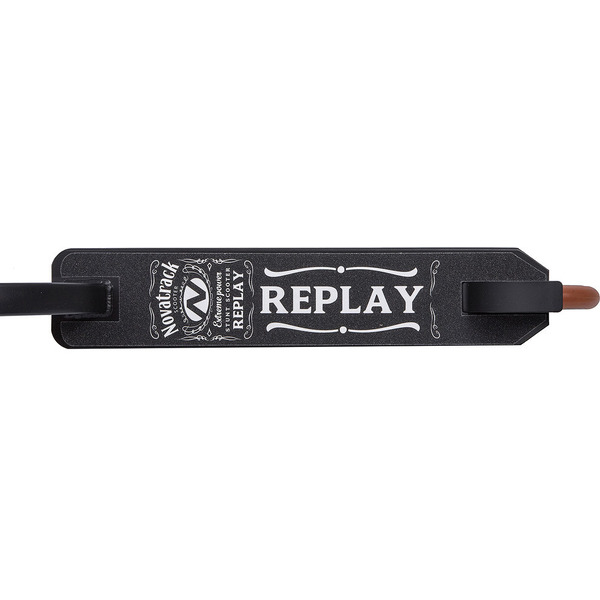 Самокат Novatrack Replay PL (120A.REPLAY.BBK9) черный