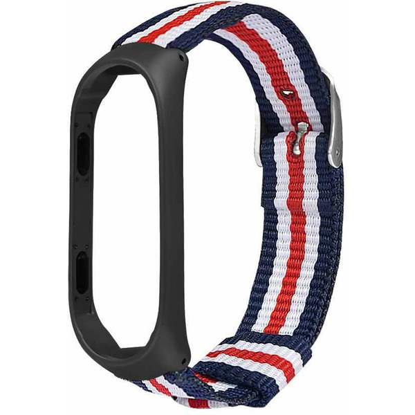 Ремешок Bingo Canvas для Xiaomi Mi Band 3 Черный