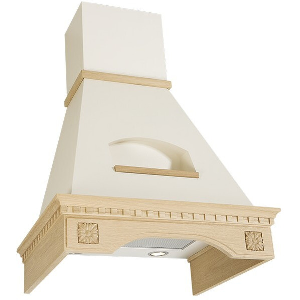 Вытяжка Elikor Бельведер Флореале 60П-650-П3Д 943805 (бежевый/дуб неокрашенный)