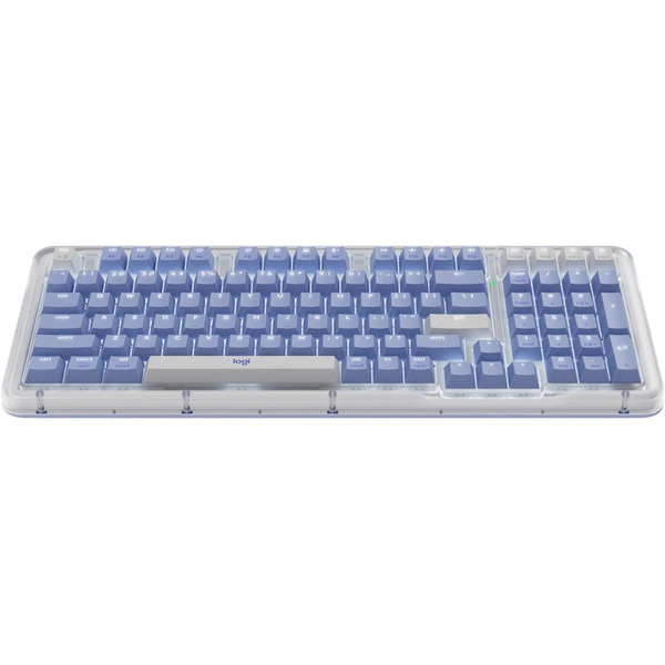 Клавиатура Logitech Alto Keys K98M 920-013042 (белый/синий, с гравировкой)