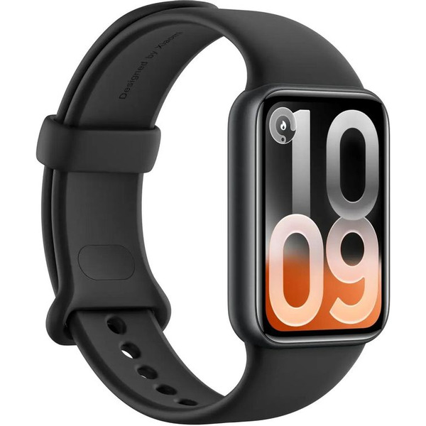 Фитнес-браслет Xiaomi Smart Band 10 Pro BHR08W9GL (черный, с черным силиконовым ремешком)